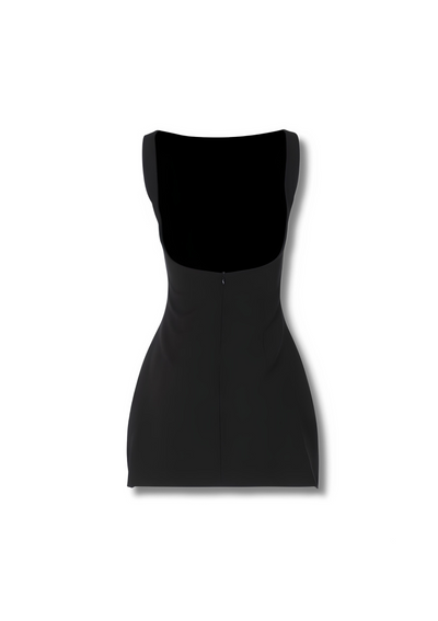 BASIC SLICK DRESS