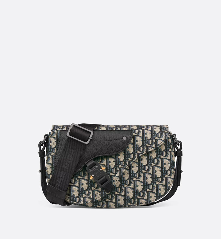 Pouch with zipper and strap