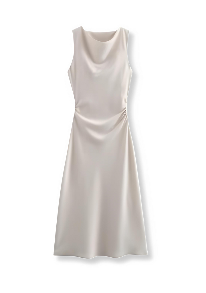 DRAPED DRESS