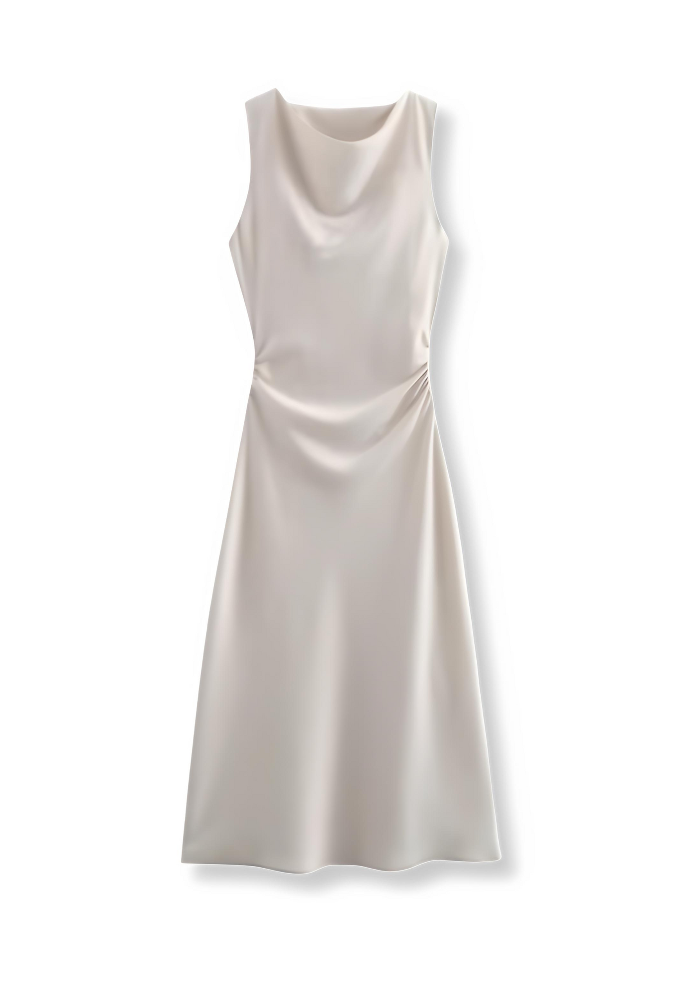 DRAPED DRESS