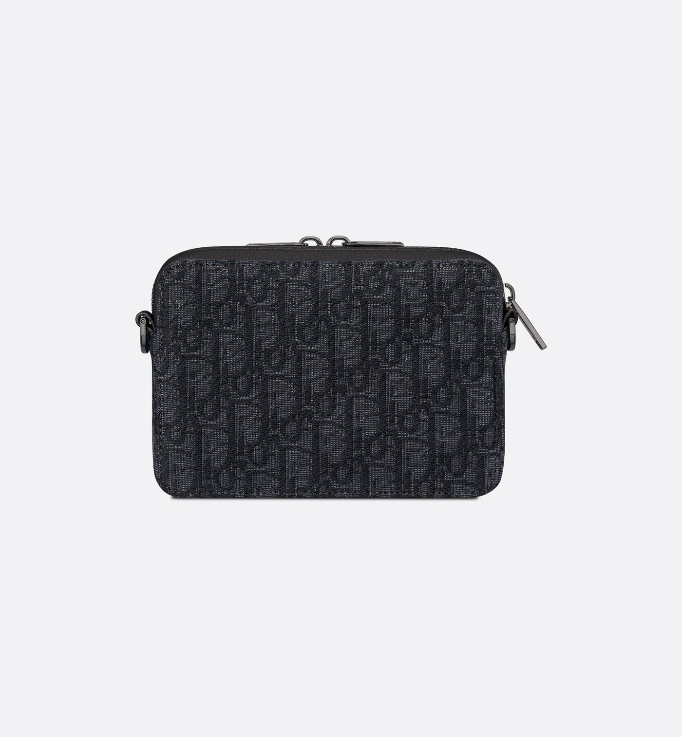 Pouch with zipper and strap