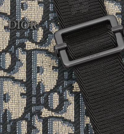 Pouch with zipper and strap