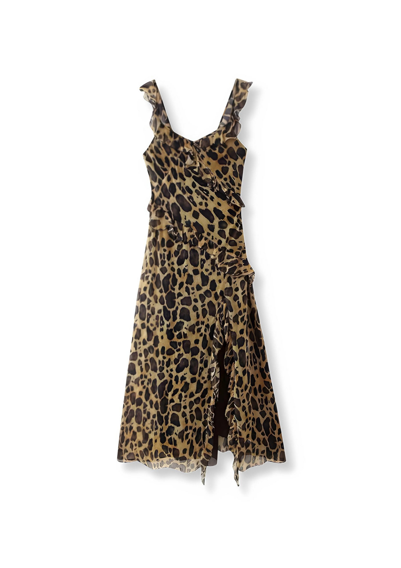 DRESS WITH TIGER PATTERN