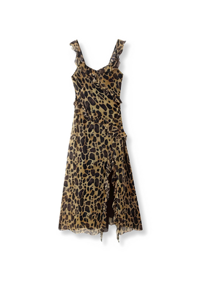 DRESS WITH TIGER PATTERN