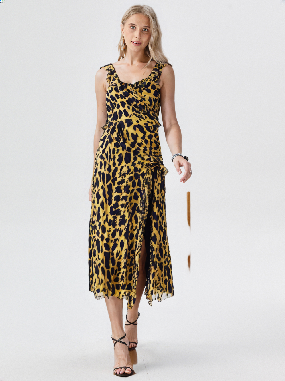 DRESS WITH TIGER PATTERN