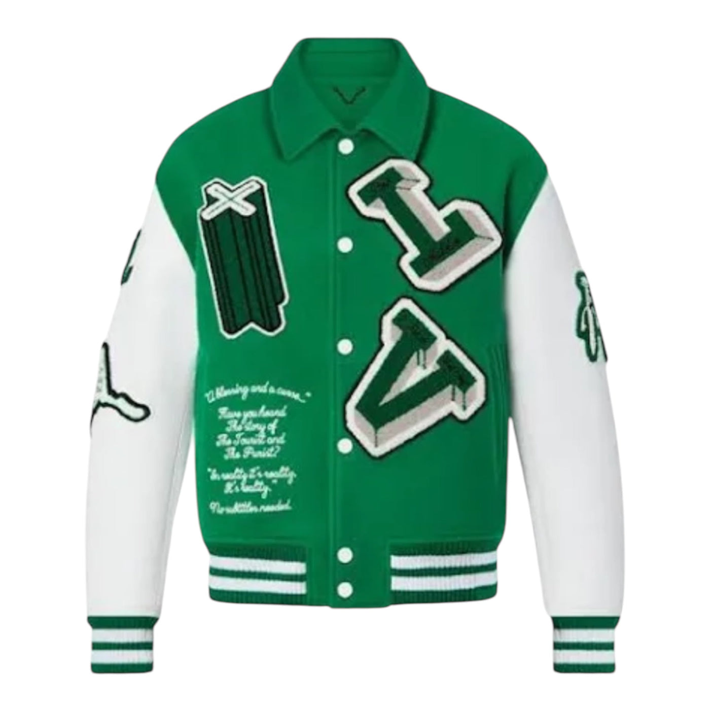 "LV" COLLEGE JACKET #6