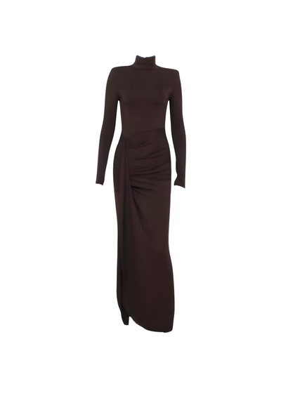 LONG SLEEVE EVENING DRESS