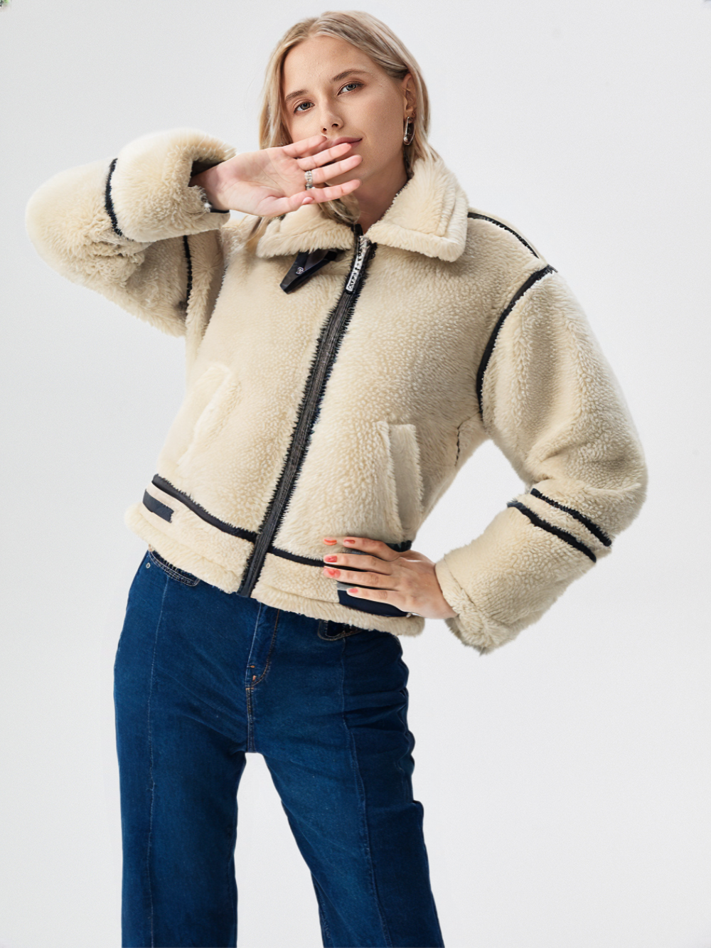 Teddy fleece jacket