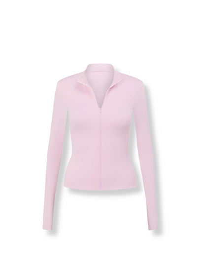 Shaping zip jacket