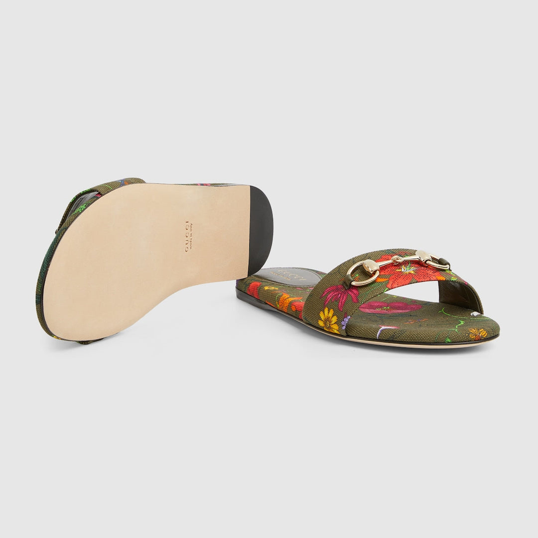 Women's mule with horsebit