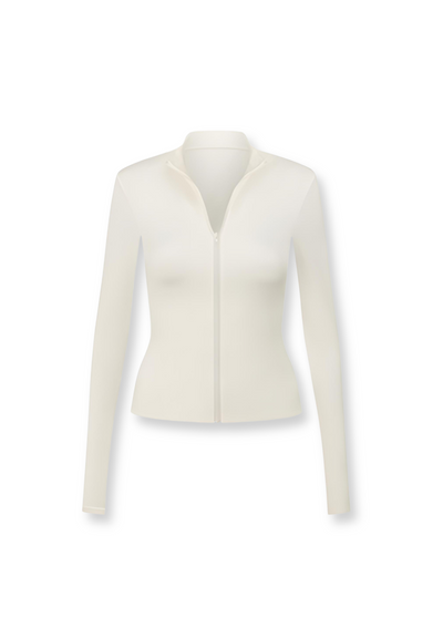 Shaping zip jacket
