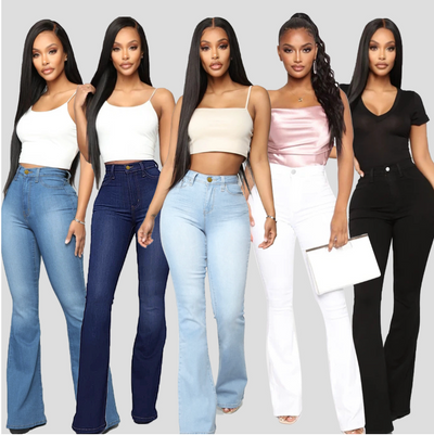 Classic denim trousers