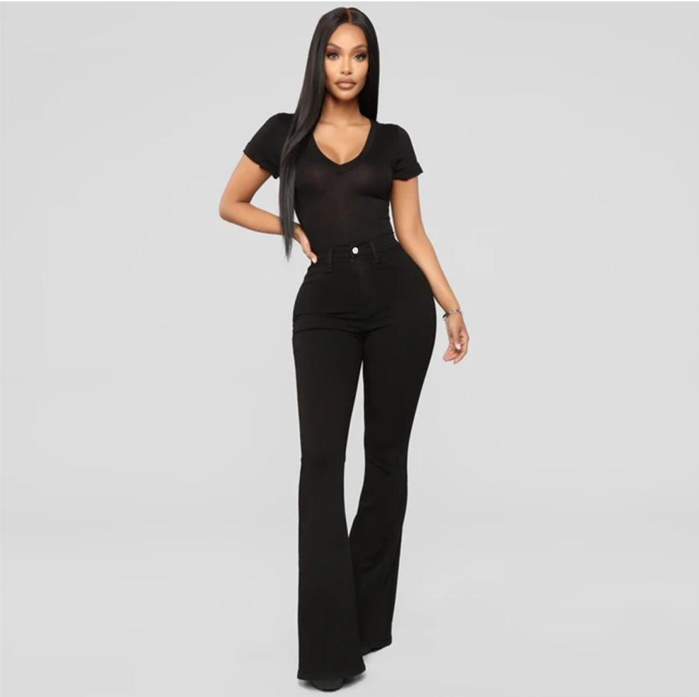 Classic denim trousers