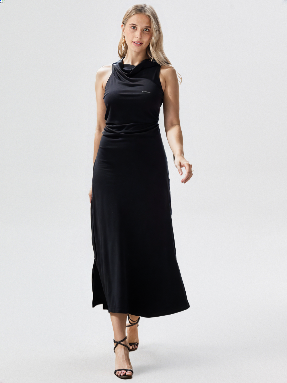 DRAPED DRESS