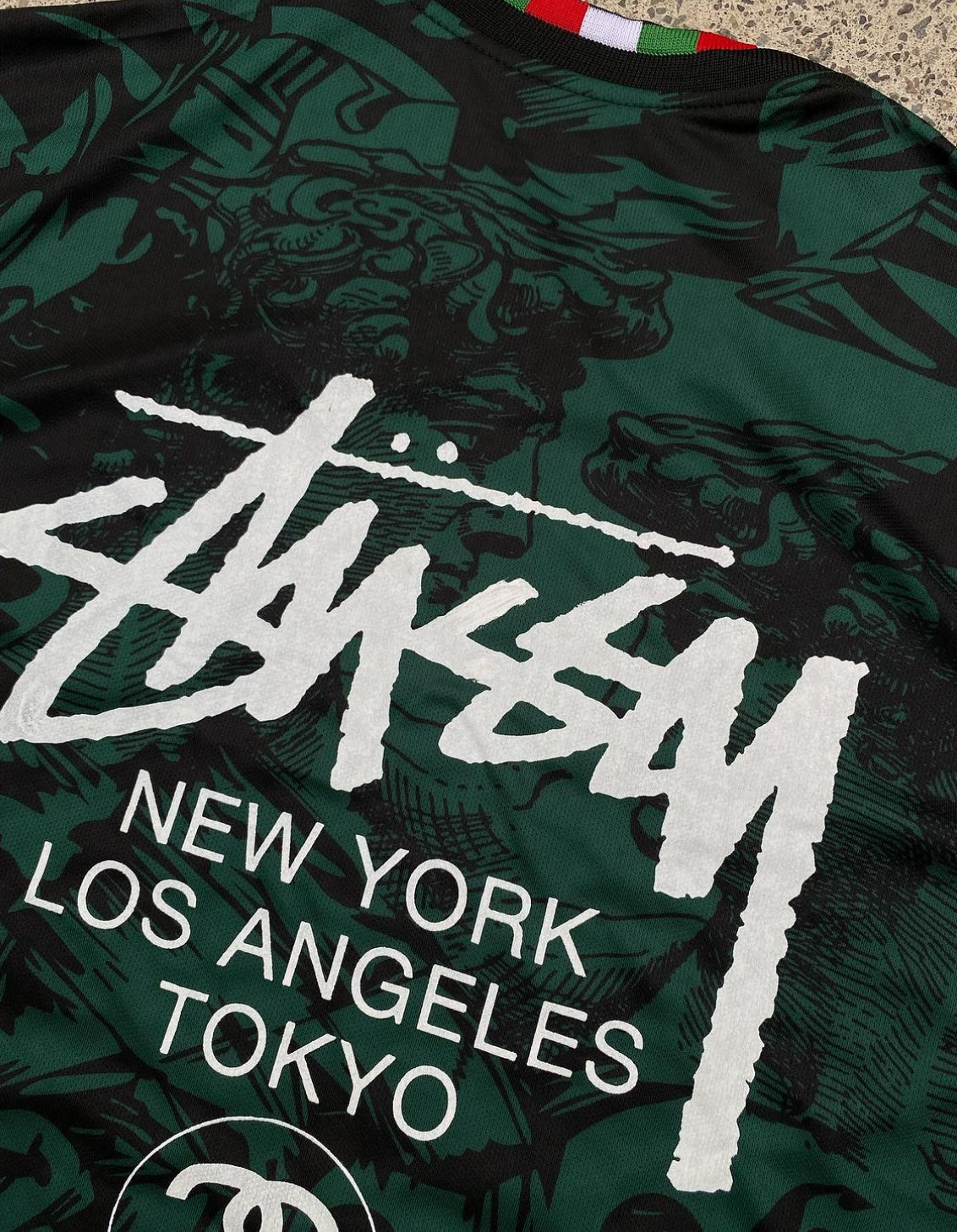 ITALY - JERSEY GREEN