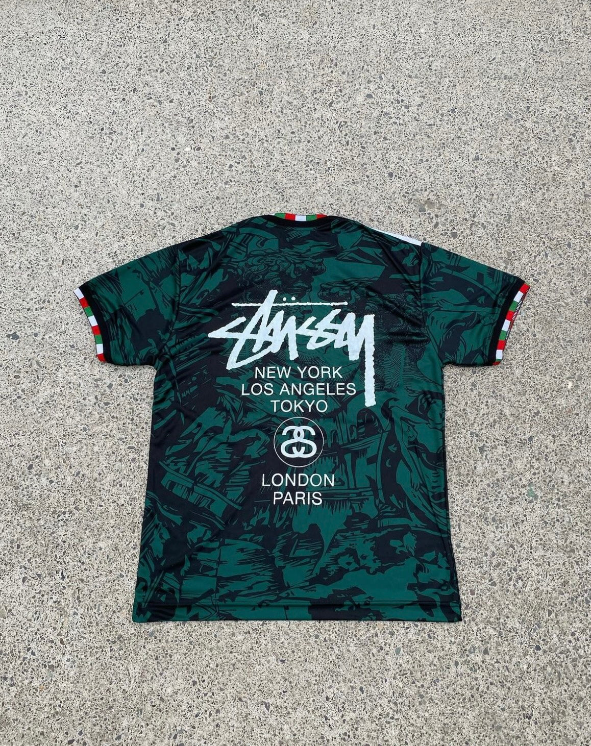 ITALY - JERSEY GREEN