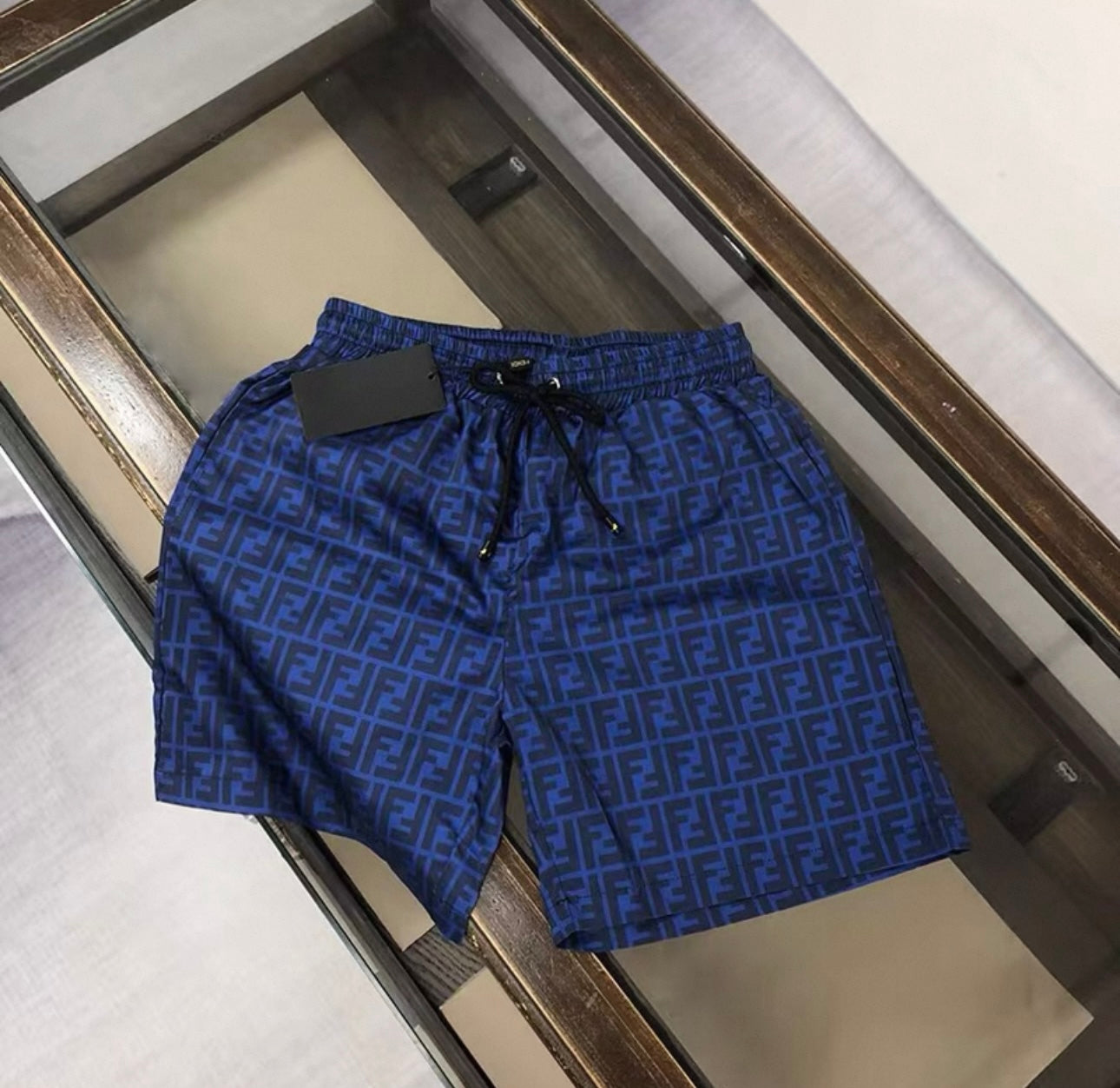 FF Whale swimming trunks