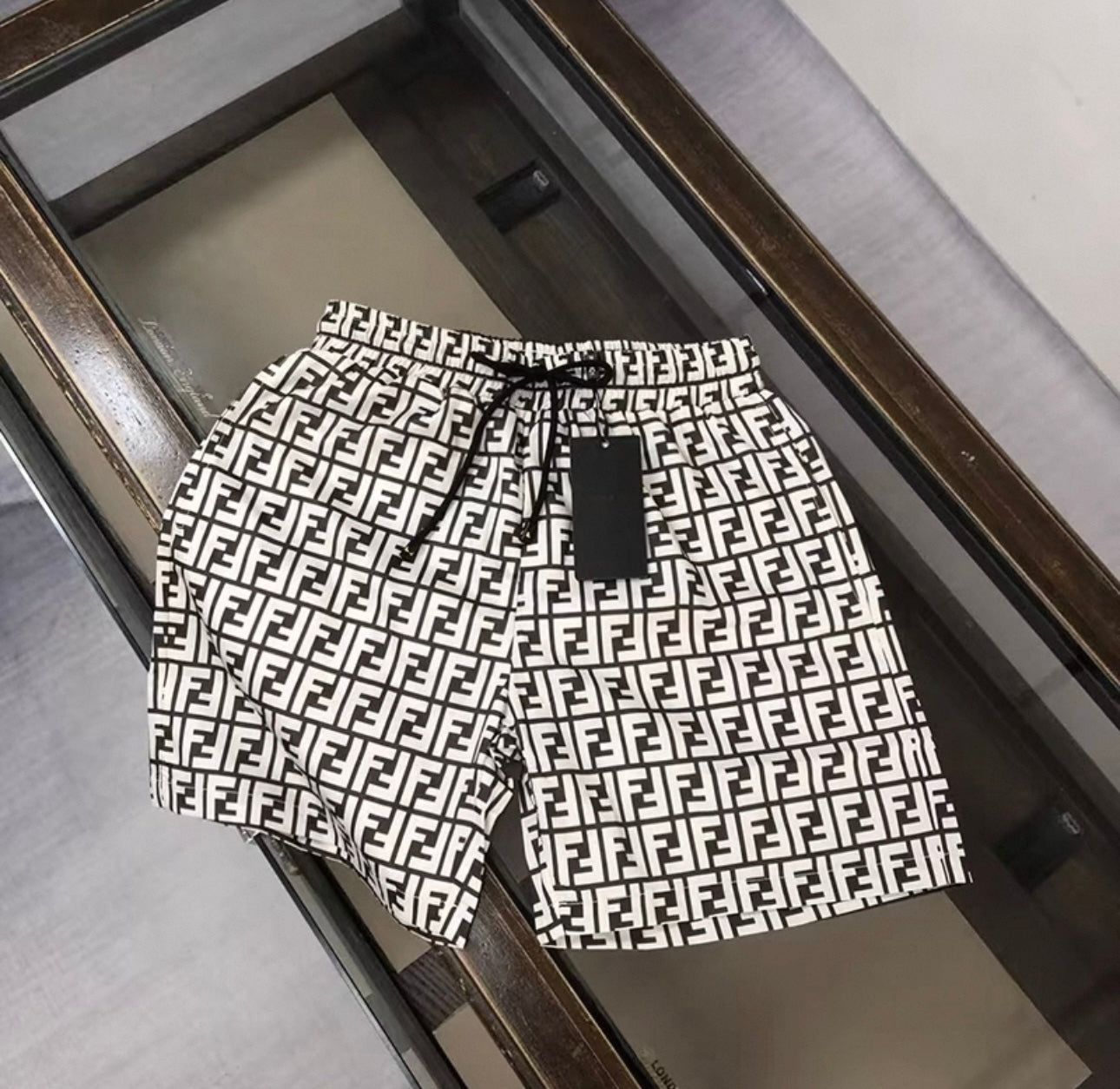 FF Zebra swimming trunks
