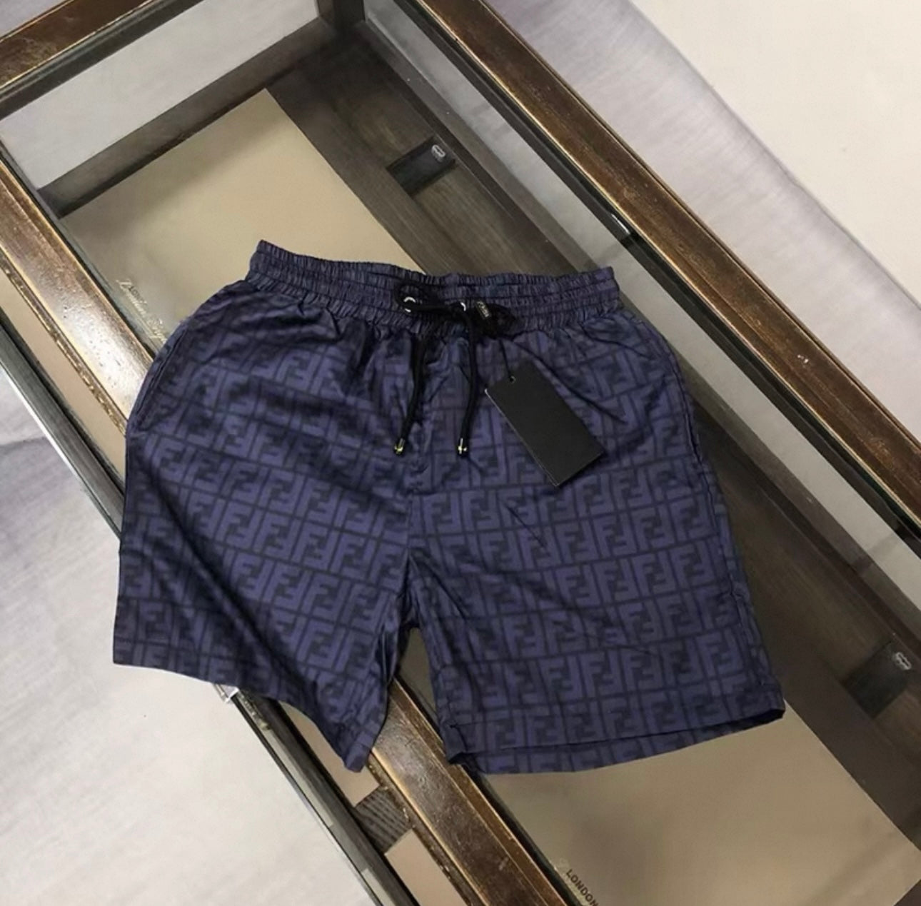 FF Black G swimming trunks