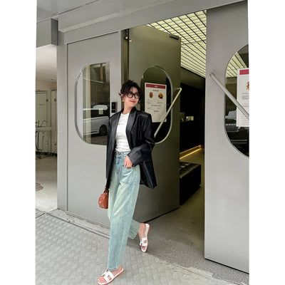 Elegant H-slide sandal