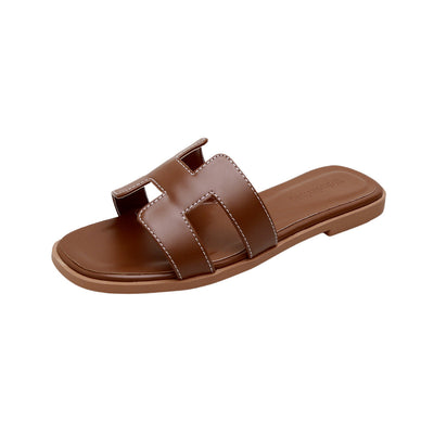 Elegant H-slide sandal