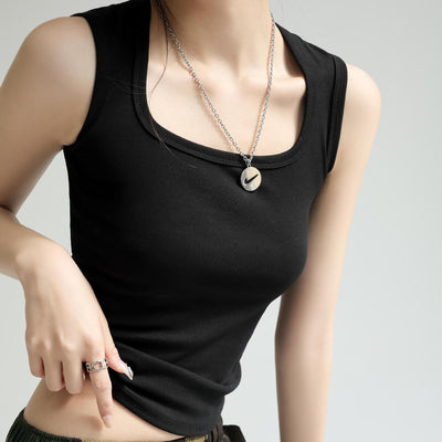 Minimal Rib Crop Tank