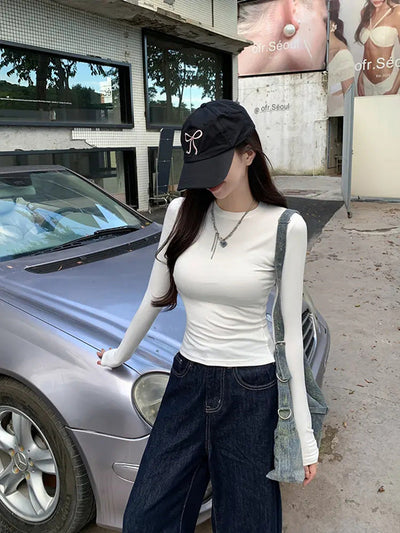 Basic slim fit longsleeve