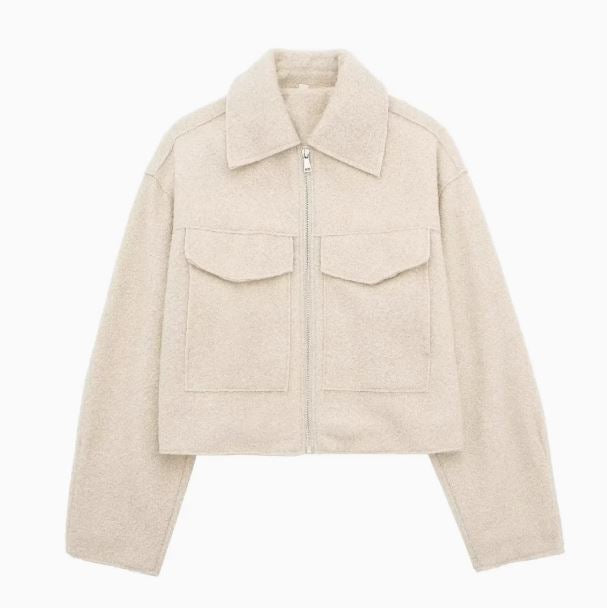 Cropped Übergangsjacke