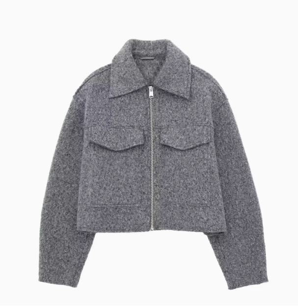 Cropped Übergangsjacke