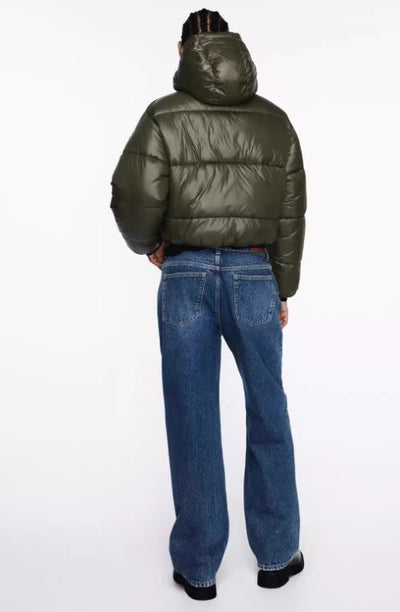 Virale Cropped Puffer