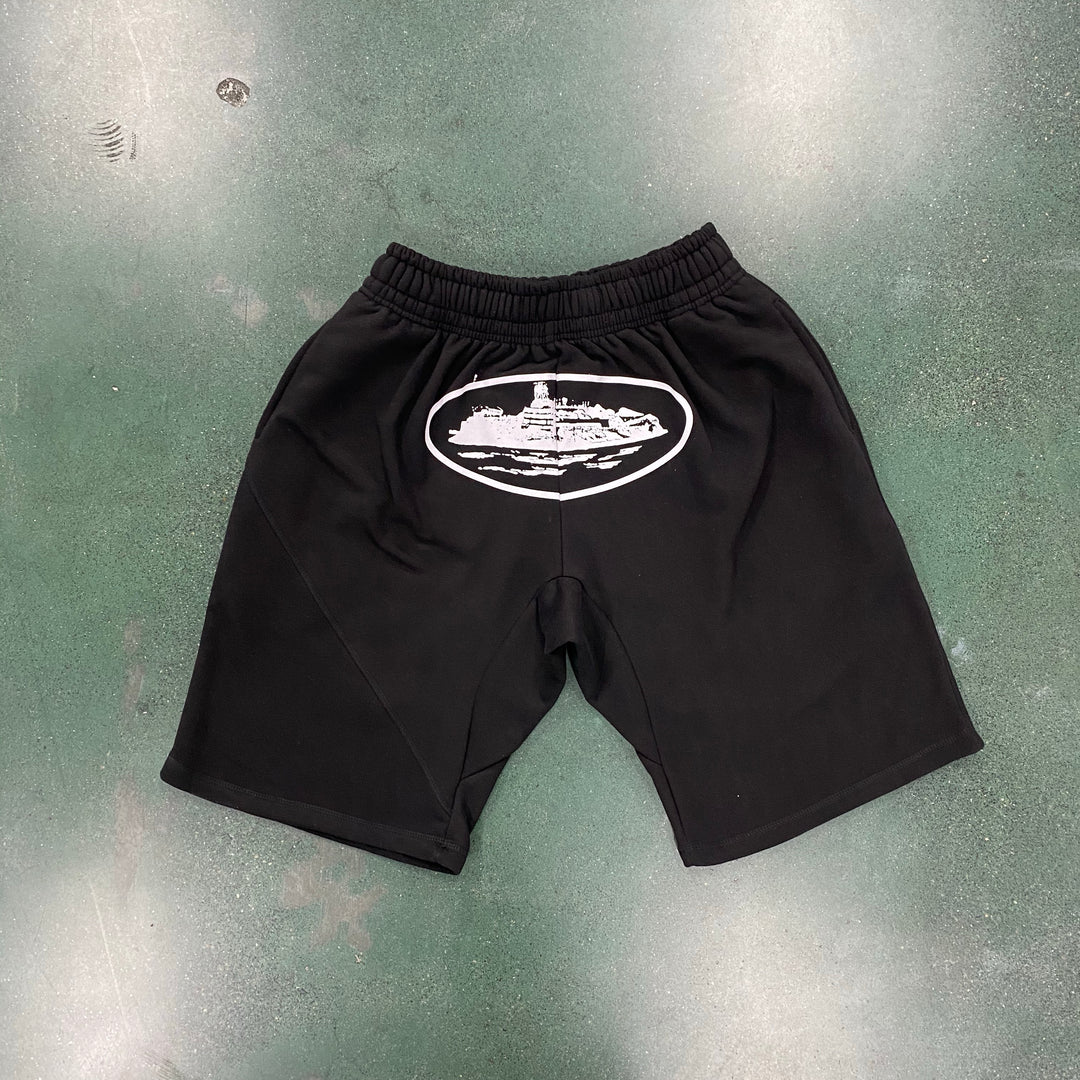 'Alcatraz' Shorts Black