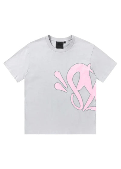 'Graffiti' Summer Set Grey Pink