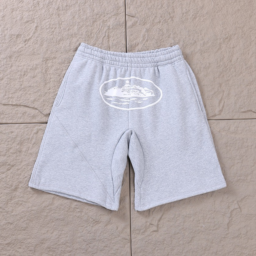 'Alcatraz' Shorts Grey