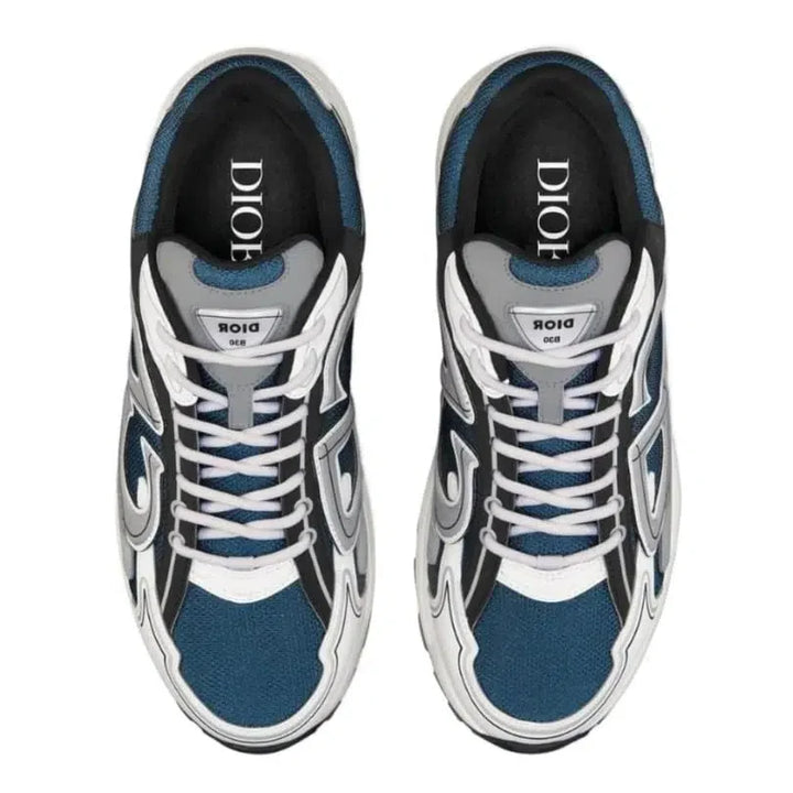 B30 White Dark Blue