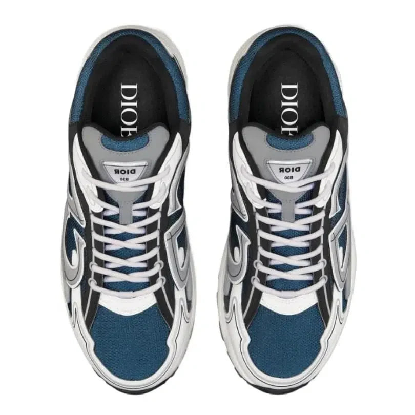 B30 White Dark Blue