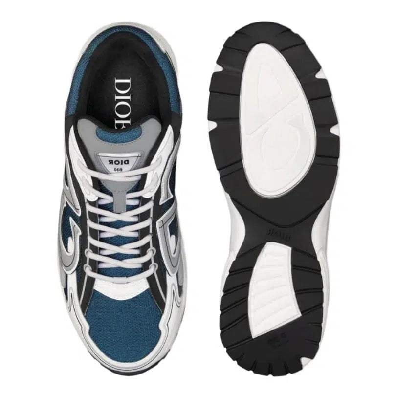B30 White Dark Blue